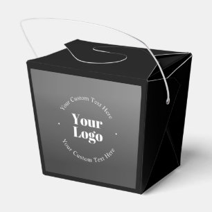 Caja Para Regalos Su logotipo comercial o diseño y texto editable
