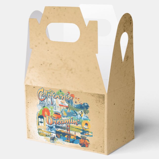Caja Para Regalos Sueño de California (Abierto)
