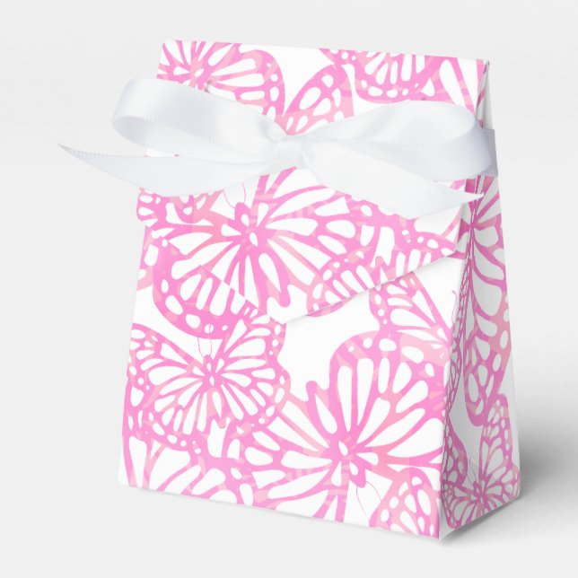 Caja Para Regalos Sueños de mariposa (rosa) (Front Side)