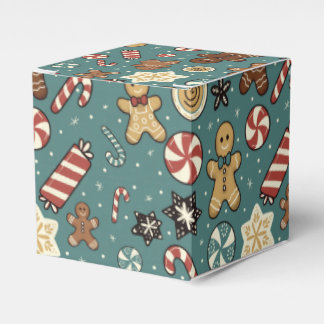 Caja Para Regalos Sugarplum Swirls