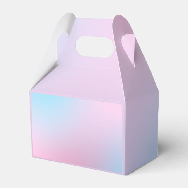 Caja Para Regalos Suministros de Fiesta rosa rosa Verde azulado cont (Front Side)