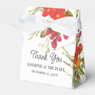 Caja Para Regalos Summer Floral Garden Wildflowers Boda Gracias