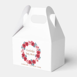 Caja Para Regalos Summer Floral Wreath Baby Shower