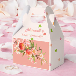 Caja Para Regalos Summer Party Peachy Baby Shower