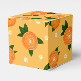 Caja Para Regalos Summer Tangerines