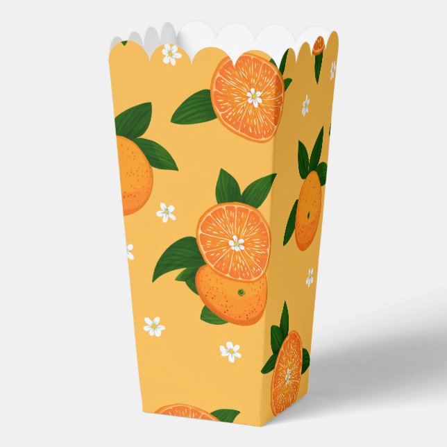Caja Para Regalos Summer Tangerines (Reverso )
