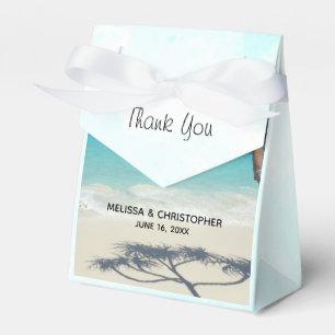 Caja Para Regalos Sunny Tropical Beach Ocean Paradise Boda