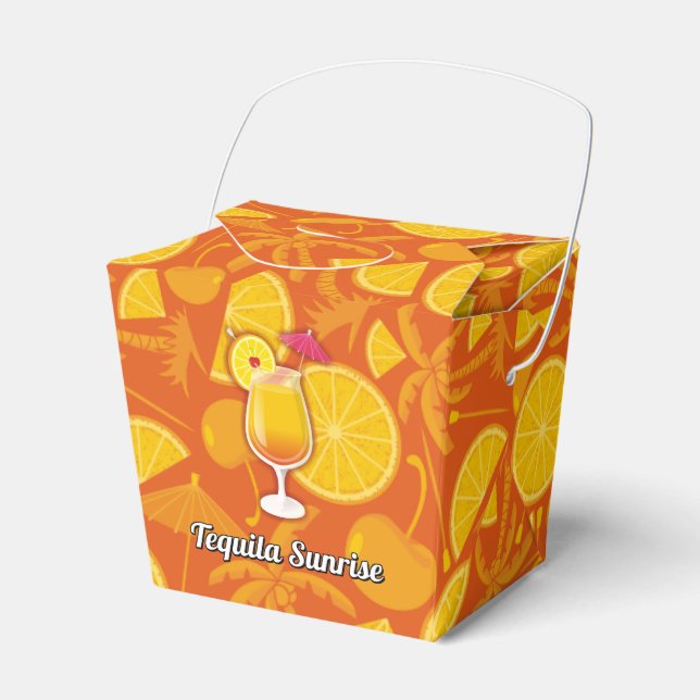 Caja Para Regalos Sunrise Tequila (Front Side)