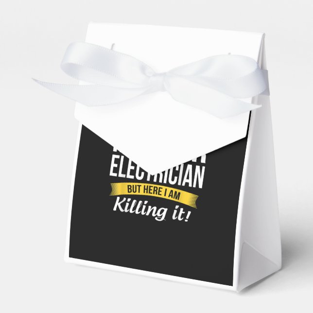 Caja Para Regalos Super Guay Master Electrician Funny Gift (Front Side)