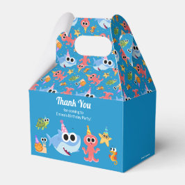 Caja Para Regalos Super Simple | Finny the Shark Confetti Birthday