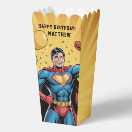 Caja Para Regalos Superhero Boys Birthday Party