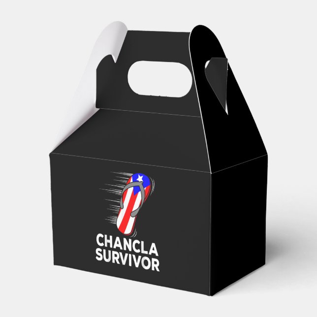 Caja Para Regalos Superviviente de chancla (Front Side)