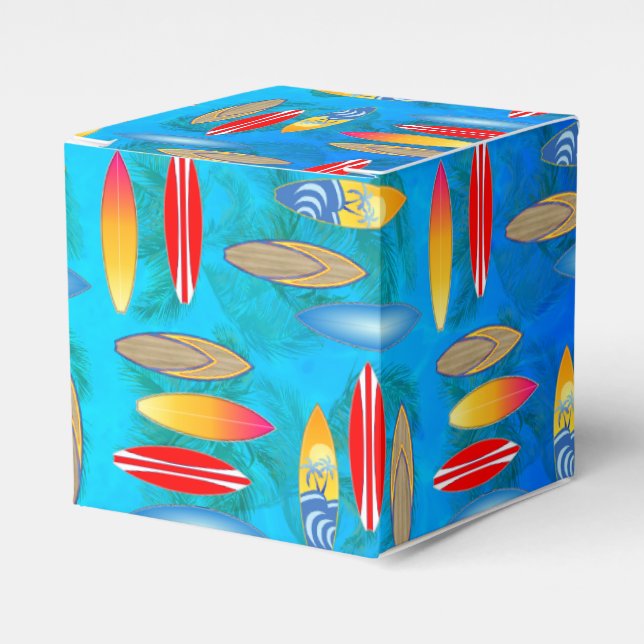 Caja Para Regalos Surfboads (Costado Anverso)