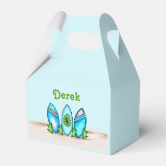 Caja Para Regalos Surfboards retro personalizadas