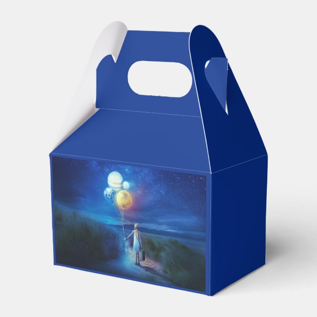 Caja Para Regalos Surrealista camino a su futuro (Front Side)