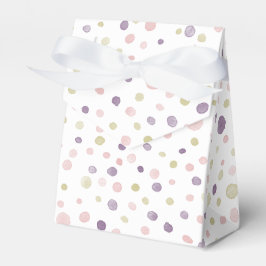 Caja Para Regalos Susan Confetti Watercolor Dots Favor Box