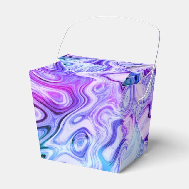 Caja Para Regalos susurro fantasmal, pastel de mármol: (Front Side)