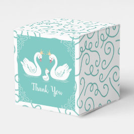 Caja Para Regalos Swan Baby Shower