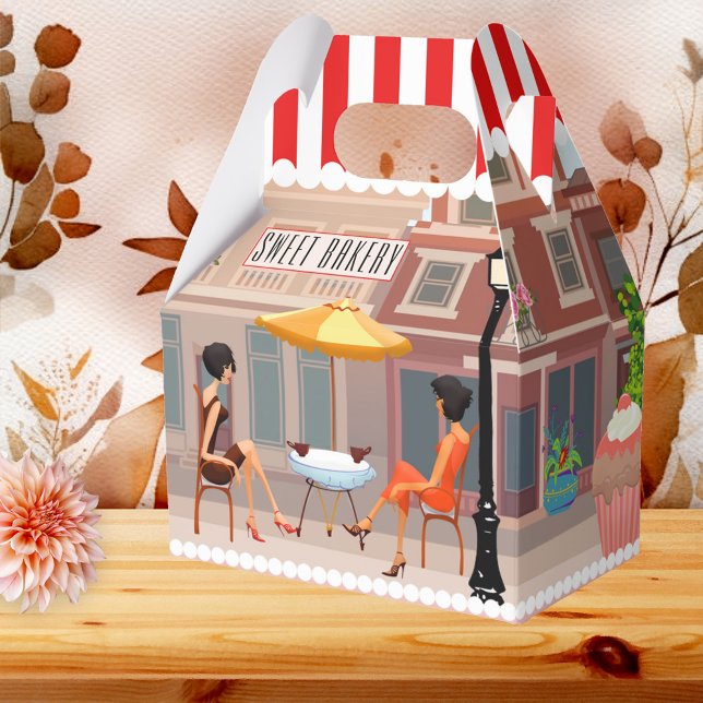 Caja Para Regalos Sweet Bakery Cute Favor Box (Subido por el creador)