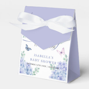 Caja Para Regalos Sweet Hydrangea Floral Garden Baby Shower