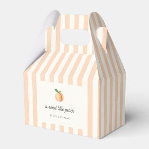 Caja Para Regalos Sweet Little Peach Baby Shower