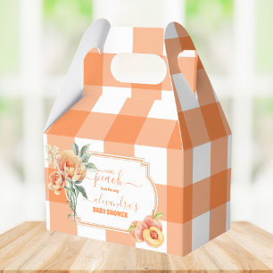Caja Para Regalos Sweet Little Peach Baby Shower