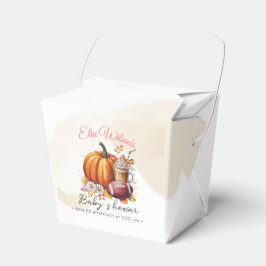 Caja Para Regalos Sweet little pumpkin is on the way