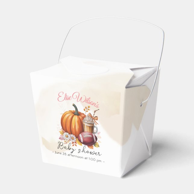 Caja Para Regalos Sweet little pumpkin is on the way (Front Side)