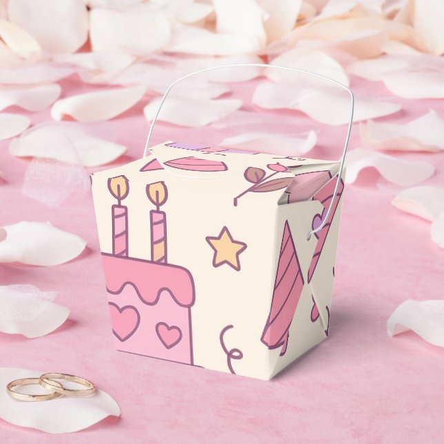 Caja Para Regalos Sweet Princess Party Celebration Pattern (Boda)