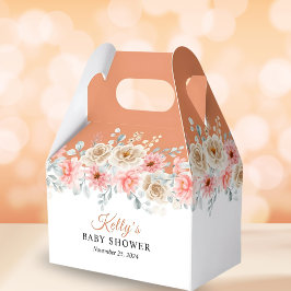 Caja Para Regalos Sweet Pumpkin Floral Baby Shower