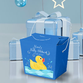 Caja Para Regalos Sweet Rubber Ducky Bubbles Baby Shower