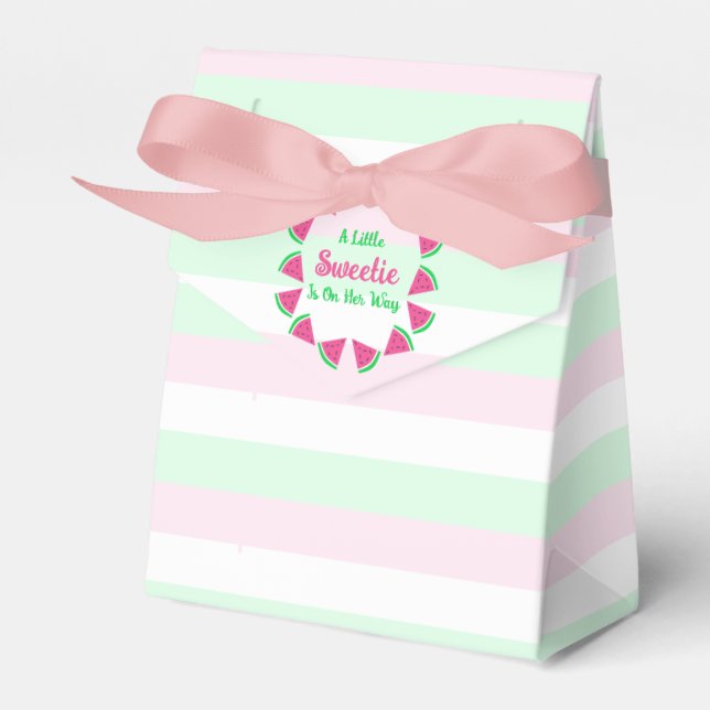 Caja Para Regalos Sweet Watermelon Baby Shower (Front Side)