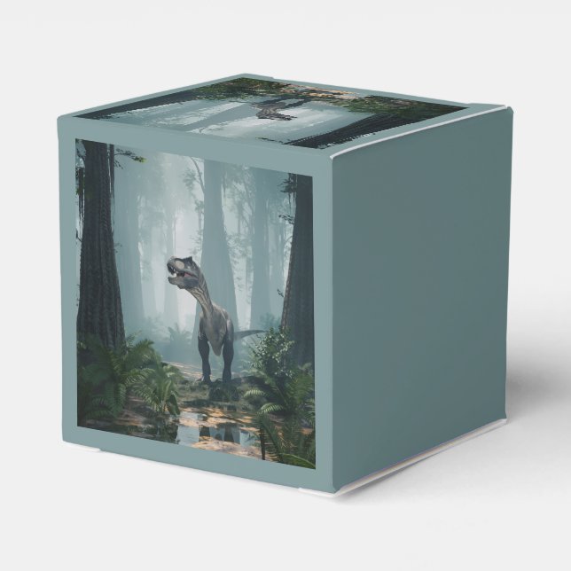 Caja Para Regalos T-Rex (Reverso Costado)