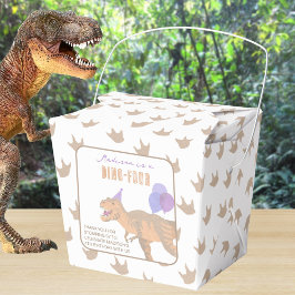 Caja Para Regalos T-Rex Tan Gracias Fiesta De Cumpleaños