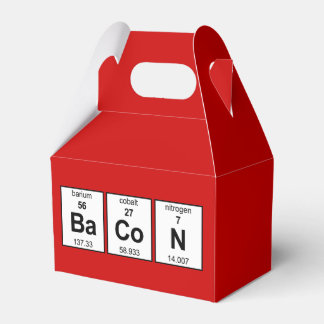Caja Para Regalos Tabla periódica de BaCoN
