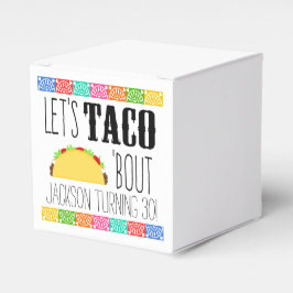 Caja Para Regalos Taco 'Bout Birthday Party