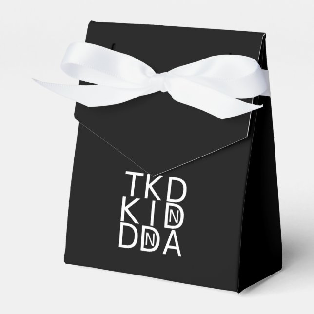 CAJA PARA REGALOS TAEKWONDO TKD KID DNA (Front Side)