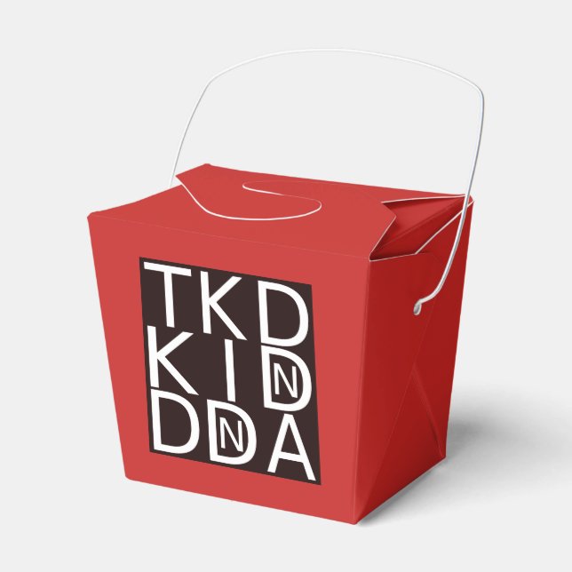CAJA PARA REGALOS TAEKWONDO TKD KID DNA (Front Side)