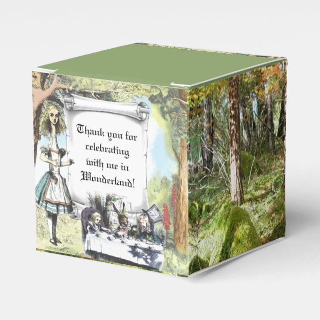 Caja Para Regalos Tall Alice 1 (Costado Anverso)