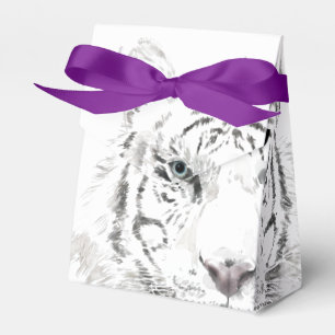 Caja Para Regalos Talla de ideograma chino de tigre original W