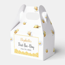 Caja Para Regalos Tan Dulce Cumpleaños Abeja