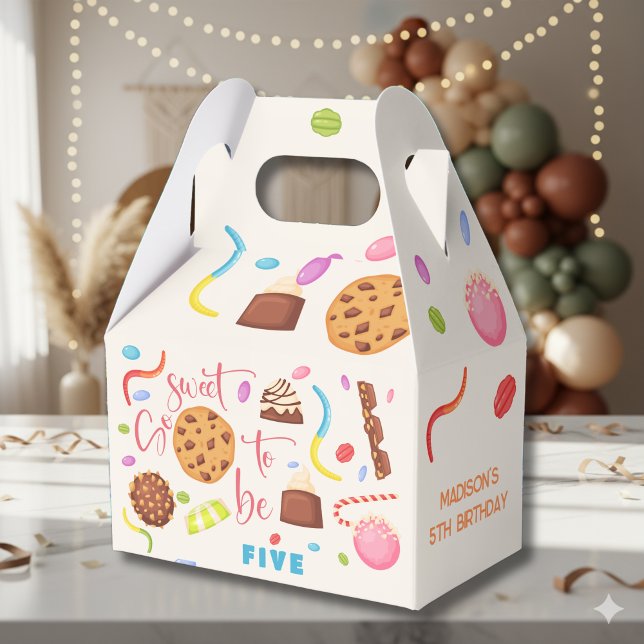 Caja Para Regalos Tan dulce de ser... cumpleaños de niños. (Subido por el creador)