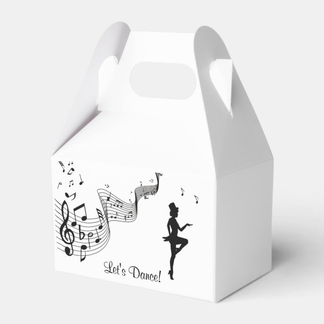 Caja Para Regalos Tap Dance 3 Let's Dance (Front Side)