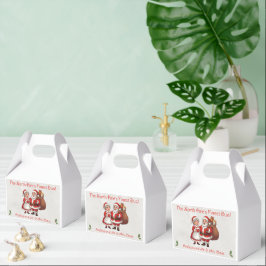 Caja Para Regalos Tarjeta de visita profesional de Santa Sr. y Sra.