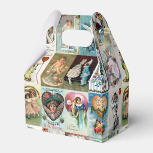 Caja Para Regalos Tarjeta del día de San Valentín del vintage
