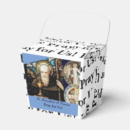 Caja Para Regalos Tarjeta San Benedicto de Nursia
