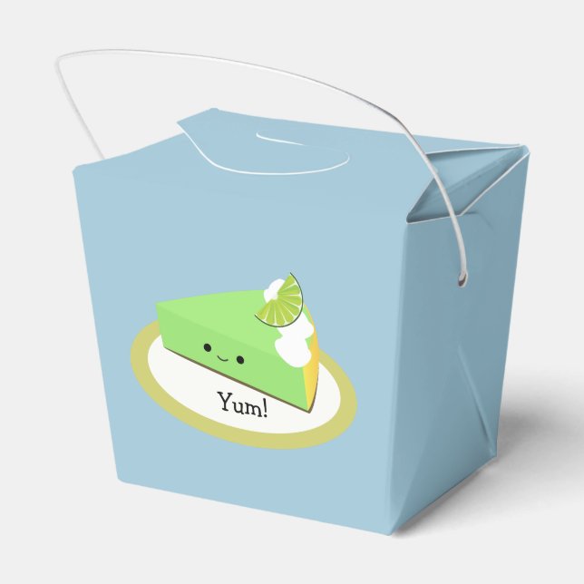 Caja Para Regalos Tarta de Lima Dulce (Reverso)