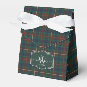 Caja Para Regalos Tartan de caza Fraser Plaid Clan Escocés