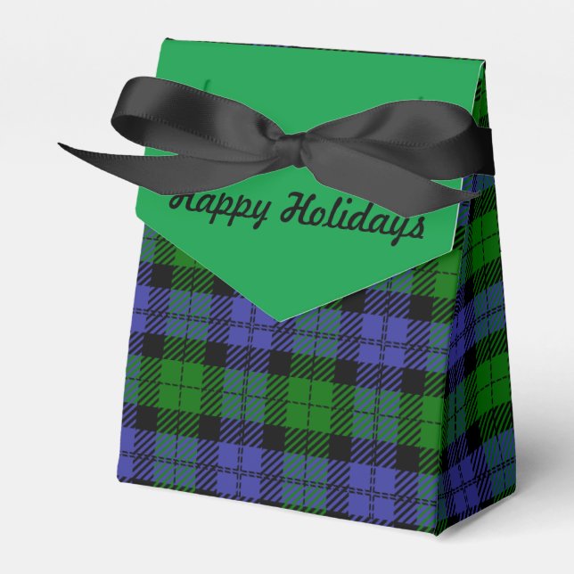 Caja Para Regalos Tartán de Escocia (Front Side)