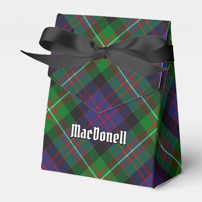 Caja Para Regalos Tartan del clan MacDonell de Glengarry (Front Side)